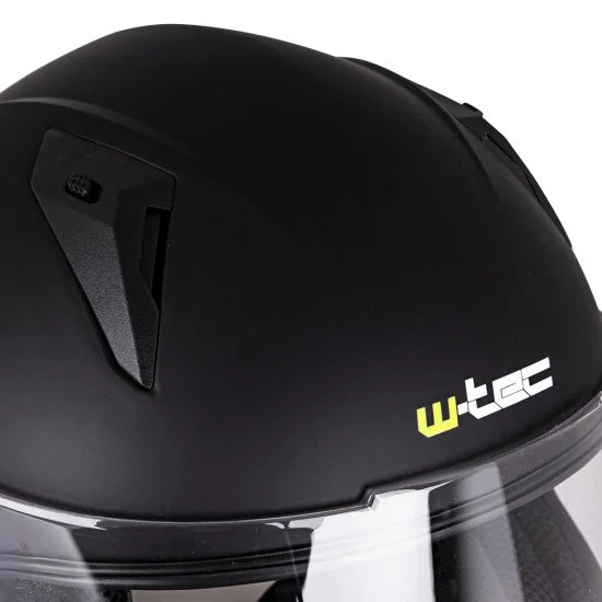 Мото каска W-TEC NK-863, Черен гланц