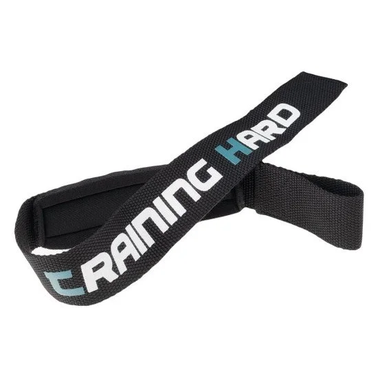 Тренировъчни фитили IQ Power straps - Черен - Син Тренировъчни фитили IQ Power straps - Черен - Син