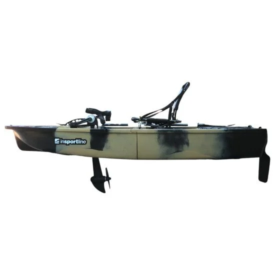 Сгъваем каяк с педално задвижване inSPORTline Rhoner Desert Camo