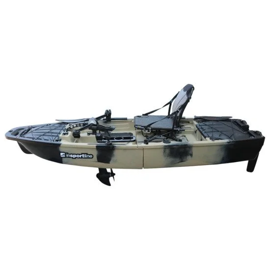 Сгъваем каяк с педално задвижване inSPORTline Rhoner Desert Camo