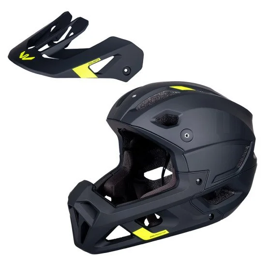 Каска Downhill W-TEC Calheto Black Neon