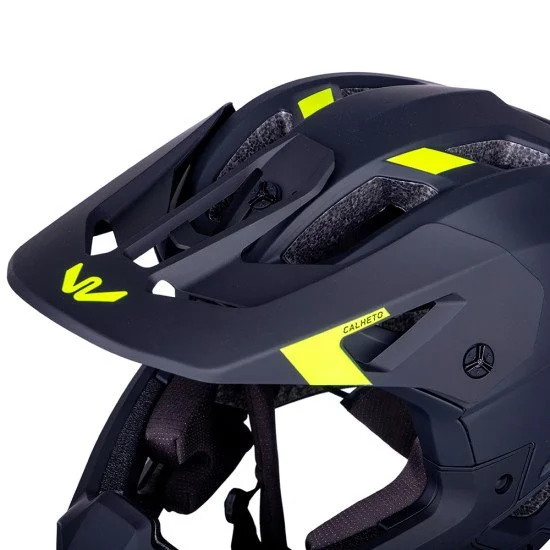 Каска Downhill W-TEC Calheto Black Neon