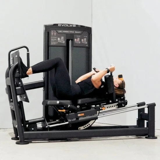 Уред за крака EVOLVE Ultra Series Selectorized Leg Press/Hack Squat
