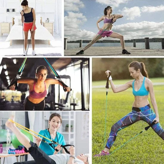 Комплект фитнес ластици inSPORTline Morpo Tubes Комплект фитнес ластици inSPORTline Morpo Tubes