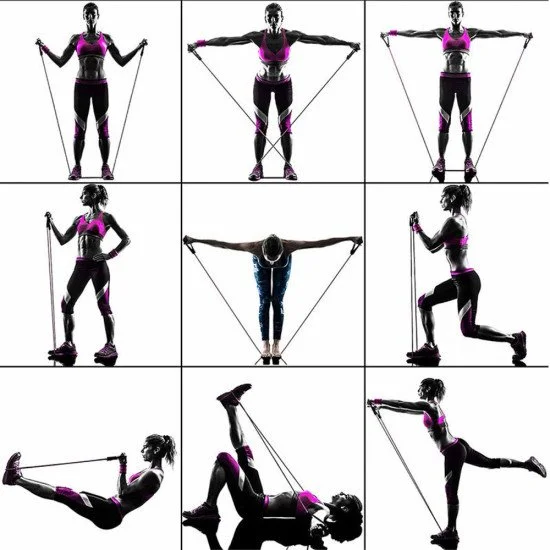 Комплект фитнес ластици inSPORTline Morpo Tubes Комплект фитнес ластици inSPORTline Morpo Tubes