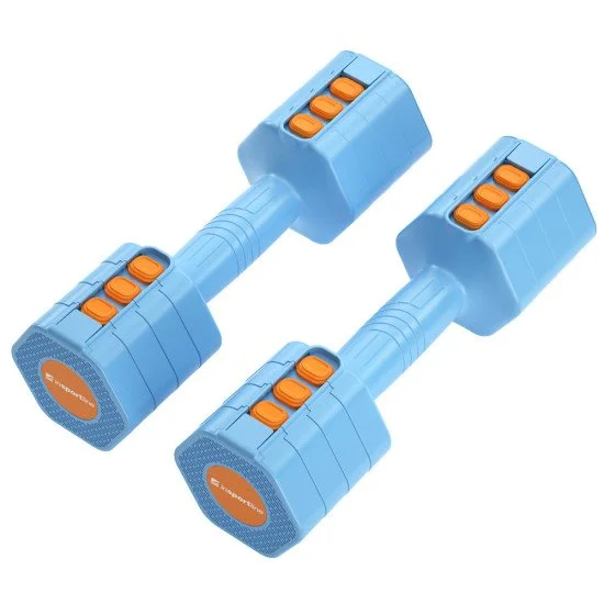 Регулируеми дъмбели inSPORTline DuraBell® 2x 1-2,5 кг