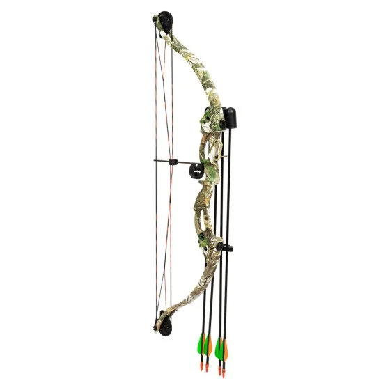 Комплект за стрелба с лък inSPORTline Monyta 20 lbs - camo