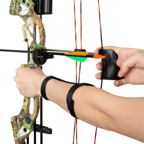 Комплект за стрелба с лък inSPORTline Monyta 20 lbs - camo