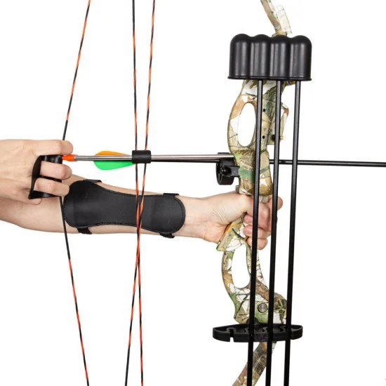 Комплект за стрелба с лък inSPORTline Monyta 20 lbs - camo