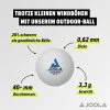 Комплект за тенис на маса JOOLA Set Vivid Outdoor - Син-Жълт