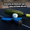 Комплект за тенис на маса JOOLA Set Vivid Outdoor - Син-Жълт