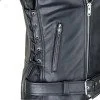 Кожено мото яке W-TEC Black Heart Perfectis, Черен