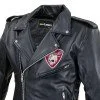 Кожено мото яке W-TEC Black Heart Perfectis, Черен