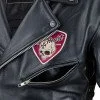 Кожено мото яке W-TEC Black Heart Perfectis, Черен
