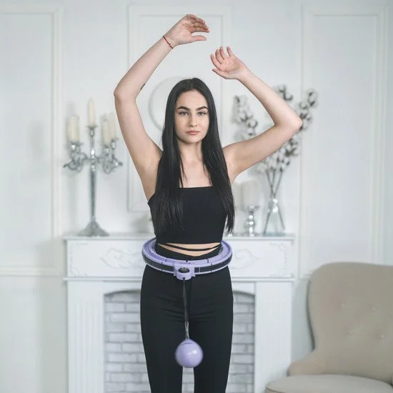 Масажен обръч inSPORTline Weight Hoop Feel 69-108 см