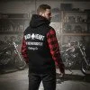 Мъжки мото суитшърт W-TEC Black Heart Ramforge - Червен-Черен