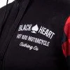 Мъжки мото суитшърт W-TEC Black Heart Ramforge - Червен-Черен