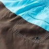 Мъжки плувни шорти AQUAWAVE Kaden II - Черен-Син Мъжки плувни шорти AQUAWAVE Kaden II - Черен-Син