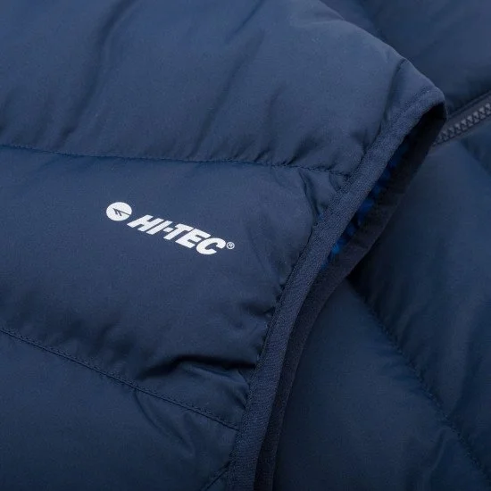 Мъжки зимен елек HI-TEC Sanis, Тъмно син Мъжки зимен елек HI-TEC Sanis, Тъмно син