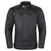 Мъжко кожено мото яке W-TEC Mungelli EVO - Черен-Кафяв