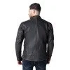 Мъжко кожено мото яке W-TEC Mungelli EVO - Черен-Кафяв