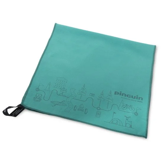Туристическа кърпа PINGUIN Micro Towel Map L- Петрол Туристическа кърпа PINGUIN Micro Towel Map L- Петрол