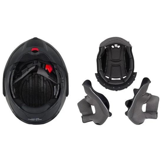 Модуларна мото каска W-TEC Sabron P/J - Черен мат
