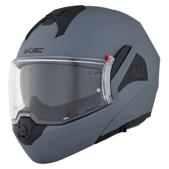 Модуларна мото каска W-TEC Sabron P/J - Сив