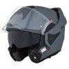 Модуларна мото каска W-TEC Sabron P/J - Сив