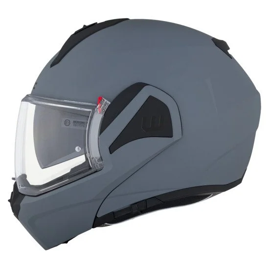 Модуларна мото каска W-TEC Sabron P/J - Сив