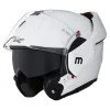 Модуларна мото каска W-TEC Sabron P/J - Бял
