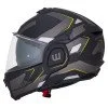 Модуларна мото каска W-TEC Zoroz P/J - Черен-Жълт