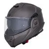 Модуларна мото каска W-TEC Zoroz P/J - Сив металик
