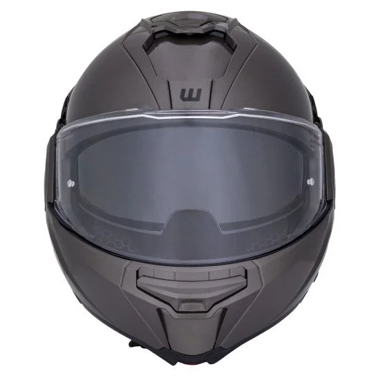 Модуларна мото каска W-TEC Zoroz P/J - Сив металик