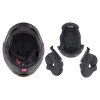 Модуларна мото каска W-TEC Zoroz P/J - Сив металик