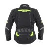 Мъжко мото яке W-TEC Aircross - Черен/Флуоресцент