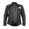 Мъжко мото яке W-TEC Aircross - Черен/Флуоресцент