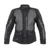 Мъжко мото яке W-TEC Aircross - Черен/сив
