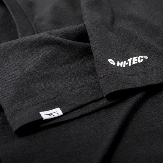 Мъжка тениска HI-TEC Retro - Черен Мъжка тениска HI-TEC Retro - Черен
