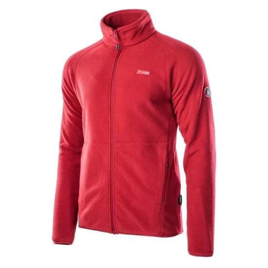 Мъжки полар ELBRUS Carlow 190 Polartec, Червен