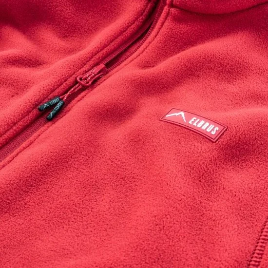 Мъжки полар ELBRUS Carlow 190 Polartec, Червен