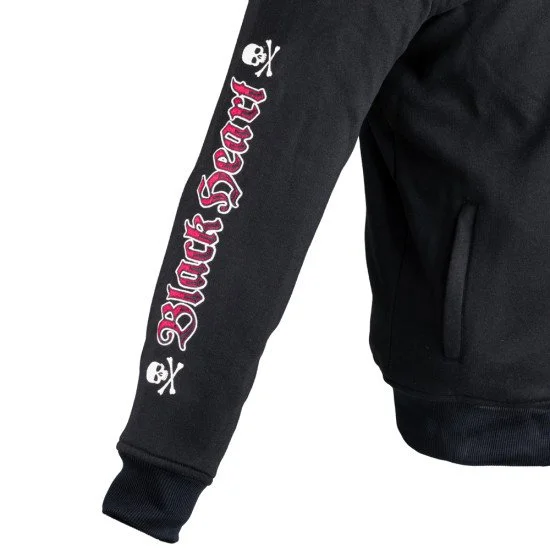 Мъжки суитшърт W-TEC Black Heart Vintage Iron Hoodie