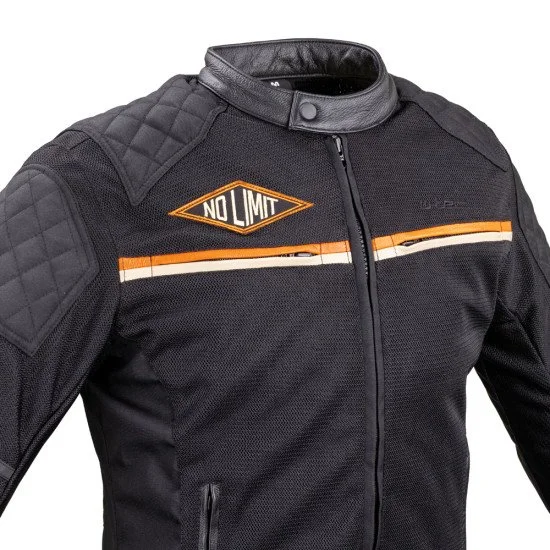 Мъжко мото яке W-TEC 2Stripe Мъжко мото яке W-TEC 2Stripe