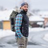 Мъжки елек с подгряване inSPORTline WARMhim - Черен