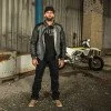 Мъжки мото панталон W-TEC Resoluto, Син Мъжки мото панталон W-TEC Resoluto, Син