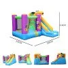 Надуваем батут с пързалка Doctor Dolphin Puppy Slide 72007
