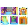 Надуваем батут с пързалка Doctor Dolphin Puppy Slide 72007