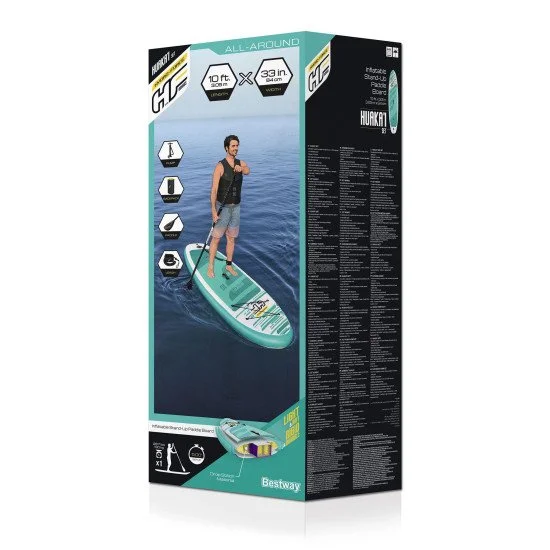 Надуваем SUP борд BESTWAY Huaka Set Надуваем SUP борд BESTWAY Huaka Set