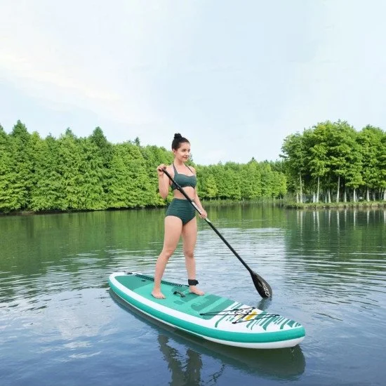 Надуваем SUP борд BESTWAY Huaka Set Надуваем SUP борд BESTWAY Huaka Set