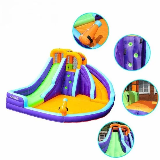 Надуваема пързалка AirMyFun Double Slide 83006